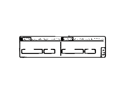 Toyota 88723-0C030 Label, Cooler Service Caution