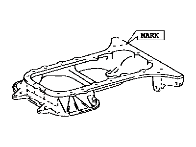 Toyota Tundra Oil Pan - 12111-0F011