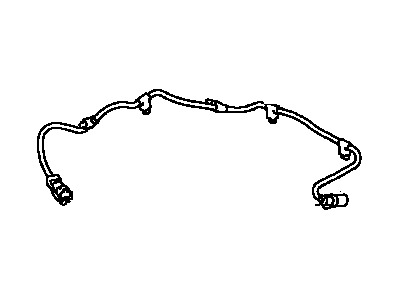 Toyota 89546-0C010 Sensor, Speed, Rear LH