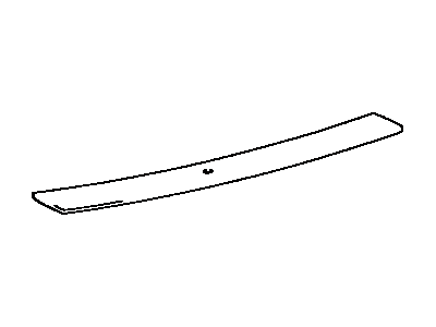 Toyota 48213-04010 Leaf, Rear Spring