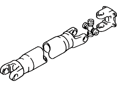 Toyota 37315-04020 Yoke, Universal Joint Flange