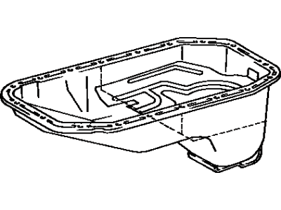 Toyota 12101-39235 Pan Sub-Assy, Oil