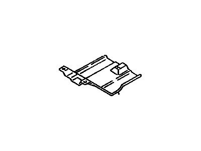 Toyota 58153-35020 INSULATOR, Front Floor Heat