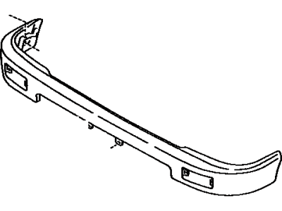 Toyota 52101-35060 Bar, Front Bumper