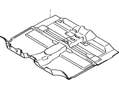 Toyota 58510-04050-B0 Carpet Assy, Floor, Front