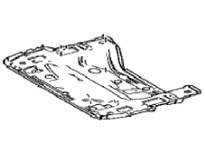 Toyota 58311-42150 Pan, Rr Floor