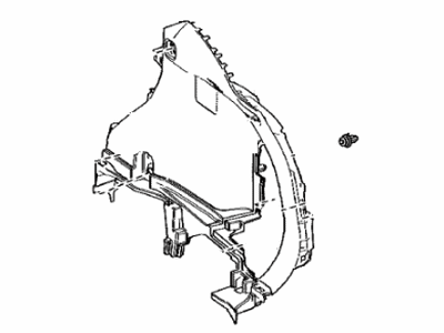 Toyota 64730-42280-C0 Panel Assembly, Deck Tri