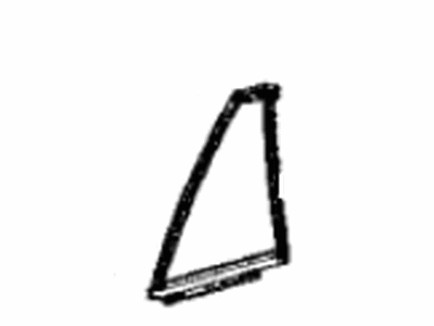 68189-42070 Genuine Toyota WEATHERSTRIP, Rr Doo