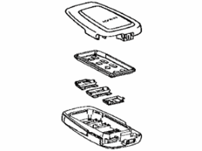 Toyota 89072-42A40 Housing Set, Door Co