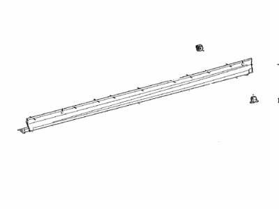 Toyota 75850-42031 MOULDING Assembly, Body