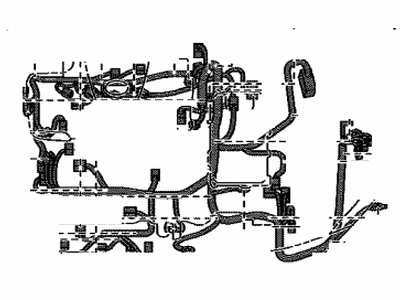 Toyota 82121-42G40 Wire, Engine