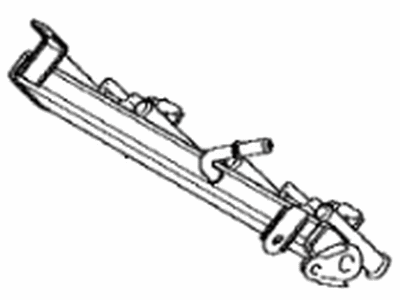 Toyota 23814-25022 Pipe, Fuel Delivery