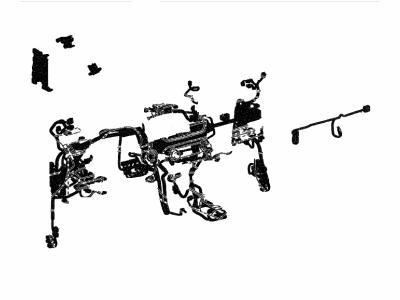 Toyota 82141-4BR71 WIRE, INSTRUMENT PAN