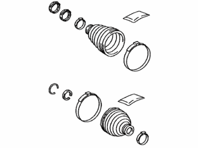 Toyota 04428-42170 BOOT KIT, FR DRIVE S