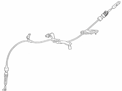 Toyota 33820-42520 Cable Assembly, TRANSMIS