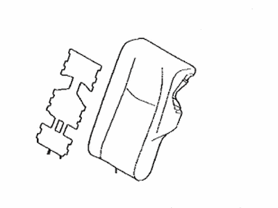 Toyota 71078-42C90-C0 COVER SUB-ASSY, RR S