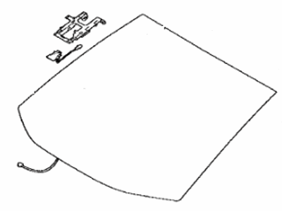 Toyota 56101-42962 Glass Sub-Assembly, Wind