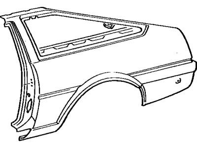 Toyota 61602-1E010 Panel, Quarter, LH