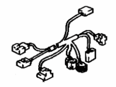 Toyota 88605-12400 Harness Sub-Assembly, Cooler Wiring