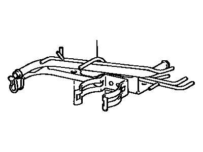 Toyota 25691-16130 Bracket, EGR Vacuum Modulator