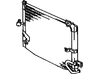 1985 Toyota Corolla A/C Condenser - 88460-12210