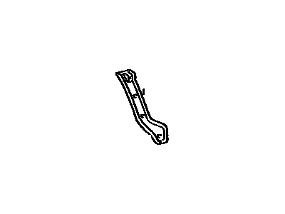 Toyota 52591-12010 Seal, Rear Bumper Side, LH