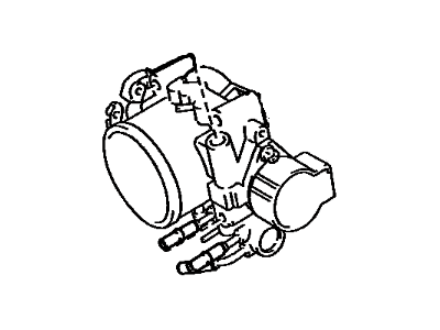 1986 Toyota Corolla Throttle Body - 22210-16080