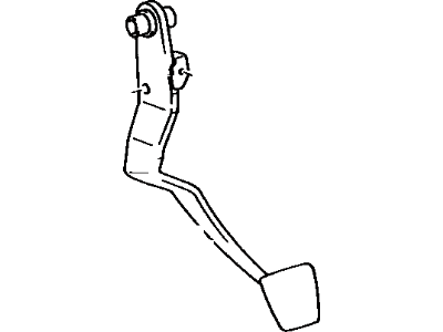 Toyota 47101-12330 Pedal Sub-Assembly, Brake