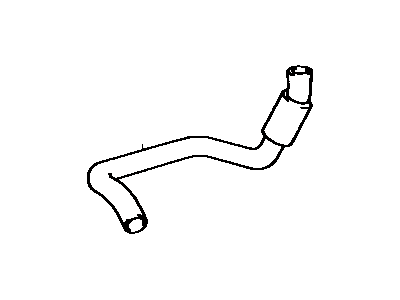 Toyota 87245-12830 Hose, Heater Water, Outlet A