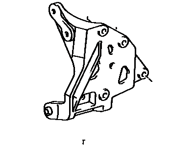 Toyota 12511-16011 Bracket, Alternator