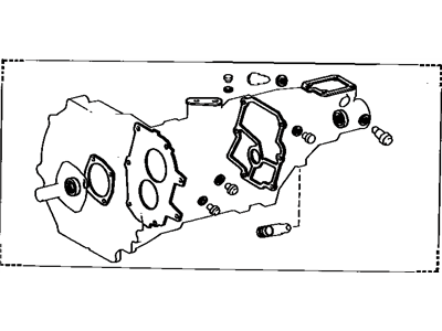 Toyota 04331-20030 Gasket Kit, Manual Transmission Overhaul