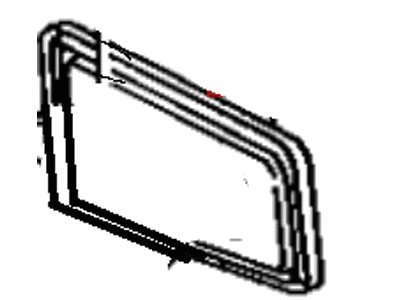 Toyota 87961-1A120 Mirror Sub-Assembly, Outer Rear View, Left