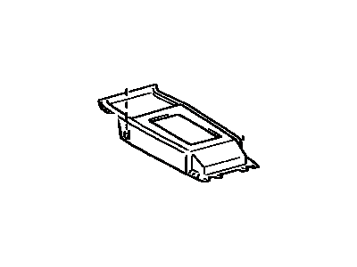 Toyota 58811-12360-04 Bezel, Shifting Hole