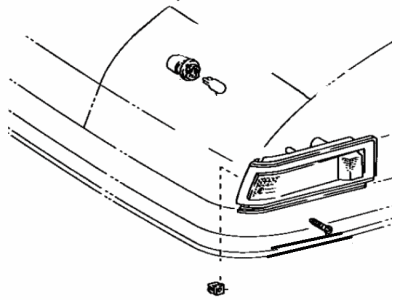 1985 Toyota Corolla Side Marker Light - 81730-12182