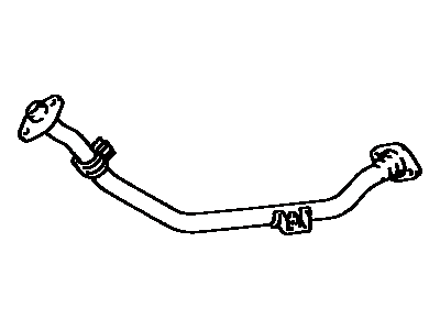 1980 Toyota Corolla Exhaust Pipe - 17410-28050