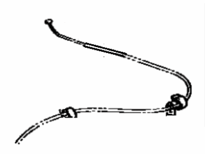 Toyota 78194-12050 Support, Accelerator Control Cable