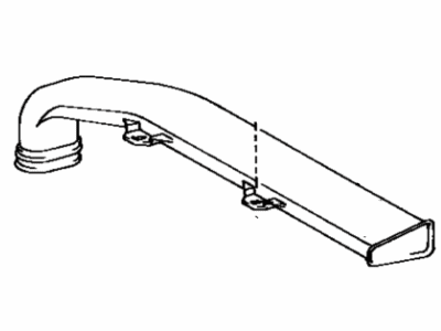 1985 Toyota Corolla Air Duct - 17881-15060