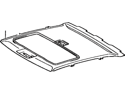 Toyota 63310-12600 HEADLINING Assembly, Roof