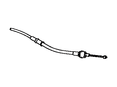 Toyota 46430-12200 Cable Assembly, Parking Brake