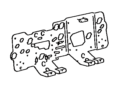 Toyota 83247-1E810 Plate Sub-Assembly, Combination Meter Circuit