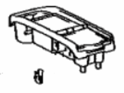 Toyota 58912-48091-E0 Box, Rear Console, Lower