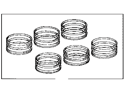 Toyota 13011-20061 Ring Set, Piston