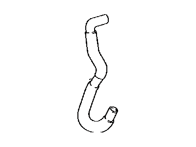 Toyota 87245-48B30 Hose, Water