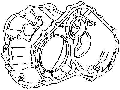 Toyota 35105-07011 Housing, Transaxle