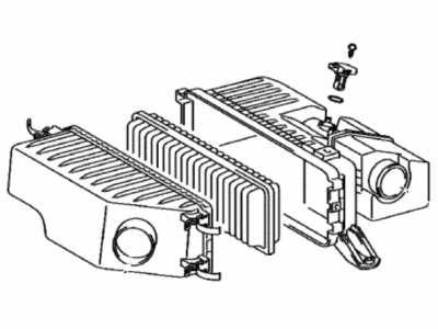 Toyota 17700-31790 Cleaner Assembly, Air W