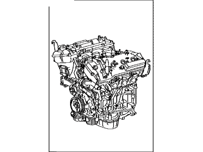 Toyota 19000-36200 Engine Assembly, Partial