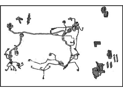 Toyota 82111-48L61 Wire, Engine Room Main