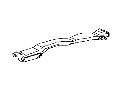 Toyota 62971-48010 Duct, Roof Side Air RH