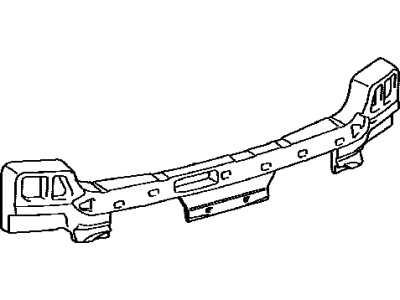 Toyota 52615-48110 Absorber, Rear Bumper Energy