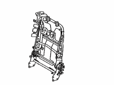 Toyota 71017-0E050 Frame Sub-Assembly, Rear Seat